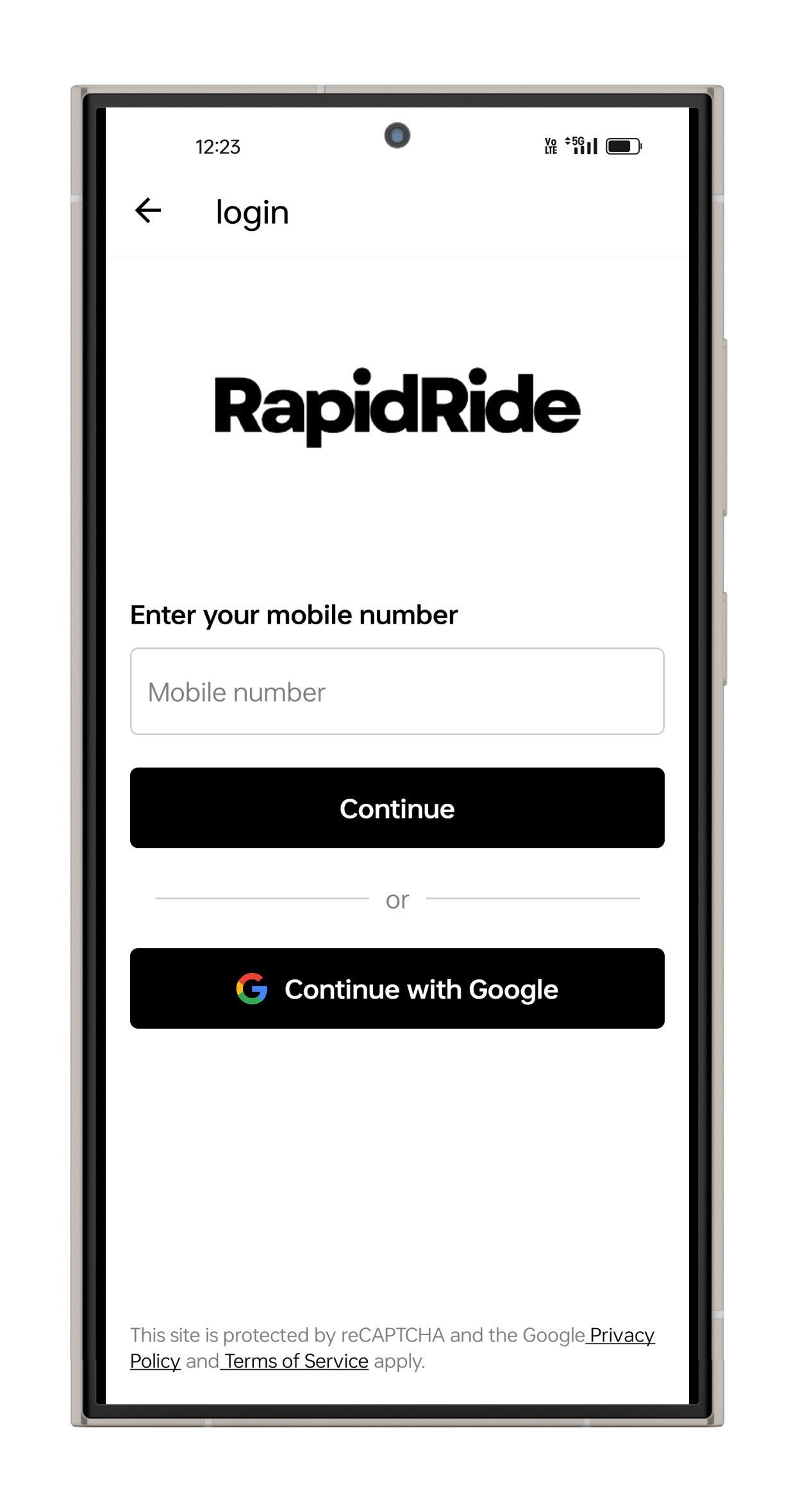 Taxi Booking App